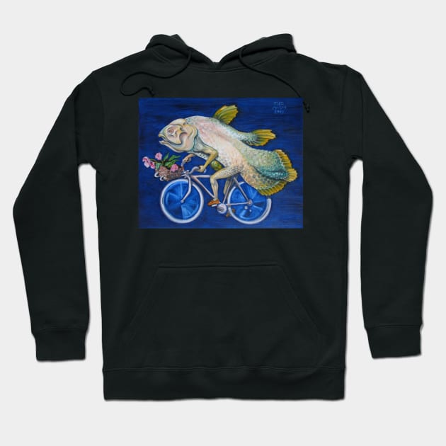 Coelacanth Hoodie by ellemrcs